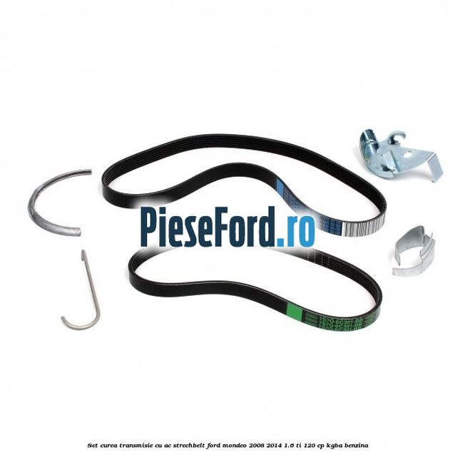 Set curea transmisie cu AC strechbelt Ford Mondeo 2008-2014 1.6 Ti 120 cp Set curea transmisie cu AC strechbelt Ford Mondeo 2008-2014 1.6 Ti 120 cp KGBA benzina