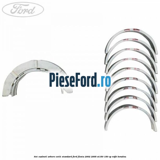 Set cuzineti arbore cotit standard Ford Fiesta 2002-2005 ST150 150 cp N4JB benzina
