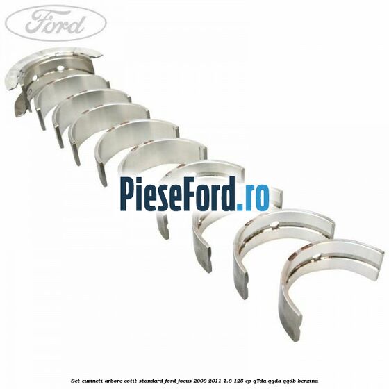 Set cuzineti arbore cotit standard Ford Focus 2008-2011 1.8 125 cp Q7DA, QQDA, QQDB benzina