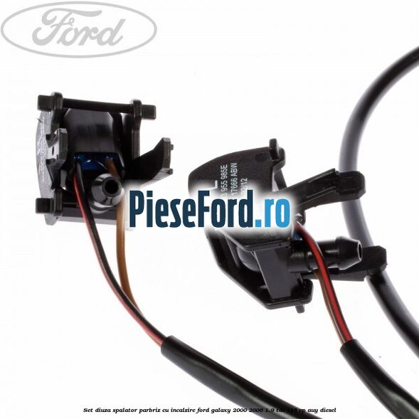 Set diuza spalator parbriz cu incalzire Ford Galaxy 2000-2006 1.9 TDI 115 cp AUY diesel