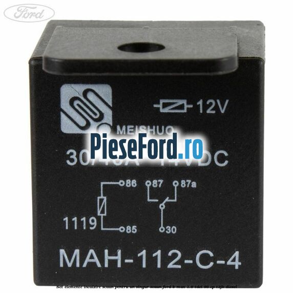 Set elemente incalzire scaun, pentru un singur scaun Ford B-Max 1.6 TDCi 95 cp T3JB diesel