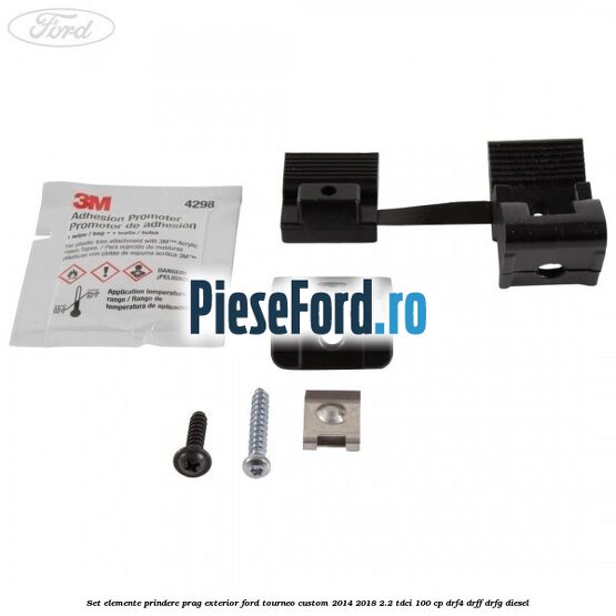 Set elemente prindere prag exterior Ford Tourneo Custom 2014-2018 2.2 TDCi 100 cp DRF4, DRFF, DRFG diesel