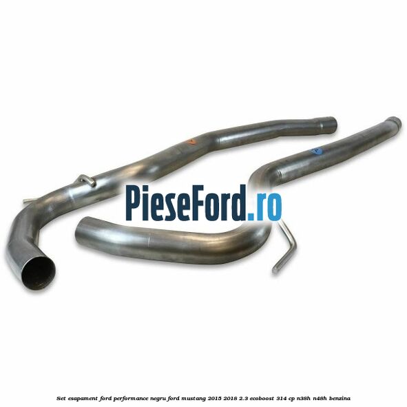 Set esapament Ford Performance negru Ford Mustang 2015-2018 2.3 EcoBoost 314 cp N38H, N48H benzina