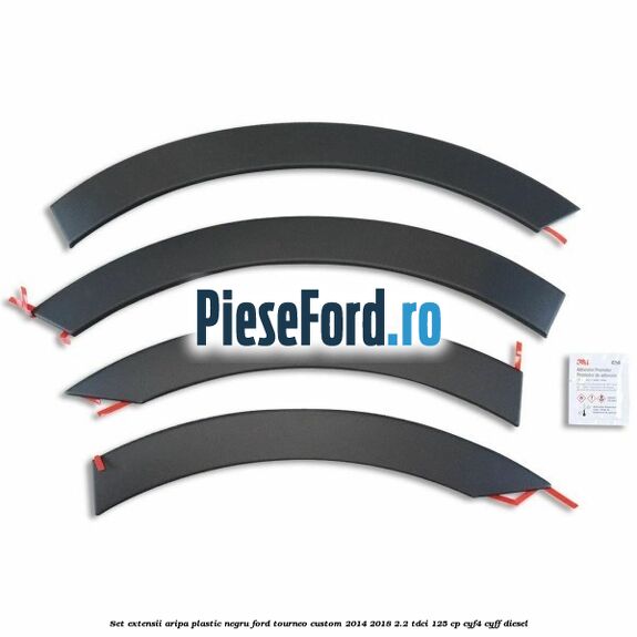 Set extensii aripa plastic negru Ford Tourneo Custom 2014-2018 2.2 TDCi 125 cp Set extensii aripa plastic negru Ford Tourneo Custom 2014-2018 2.2 TDCi 125 cp CYF4, CYFF diesel