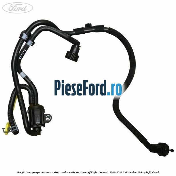 Set furtune pompa vaccum cu electrovalva cutie VMT6 sau 6F55 Ford Transit 2019-2023 2.0 EcoBlue 185 cp BCFB diesel