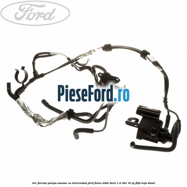 Set furtune pompa vacuum cu electrovalva Ford Fiesta 2008-2012 1.4 TDCi 70 cp Set furtune pompa vacuum cu electrovalva Ford Fiesta 2008-2012 1.4 TDCi 70 cp F6JD, KVJA diesel