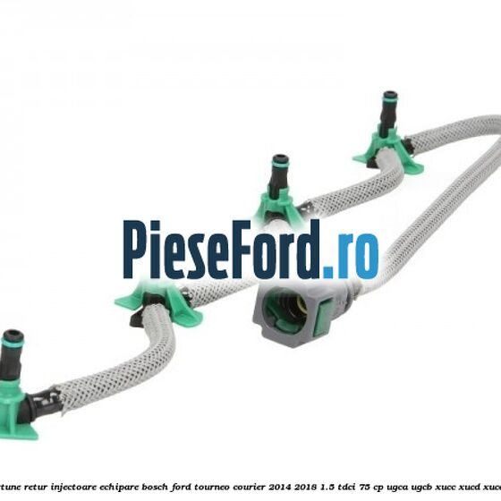 Set furtune retur injectoare echipare Bosch Ford Tourneo Courier 2014-2018 1.5 TDCi 75 cp UGCA, UGCB, XUCC, XUCD, XUCE diesel