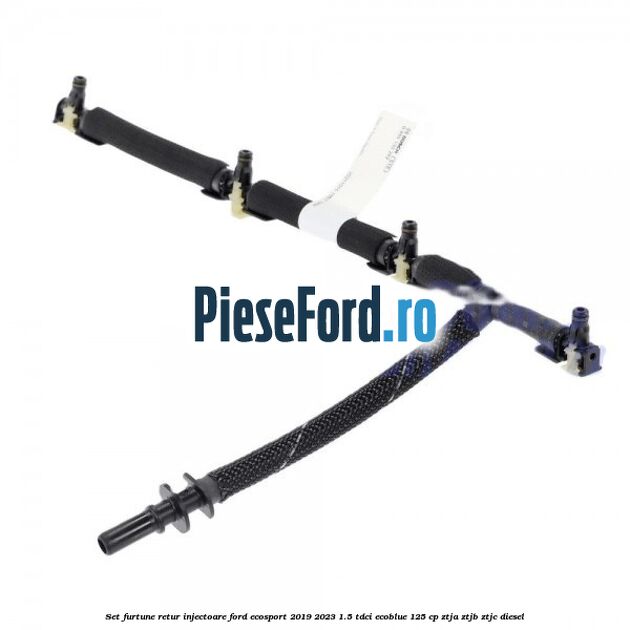 Set furtune retur injectoare Ford EcoSport 2019-2023 1.5 TDCi EcoBlue 125 cp ZTJA, ZTJB, ZTJC diesel