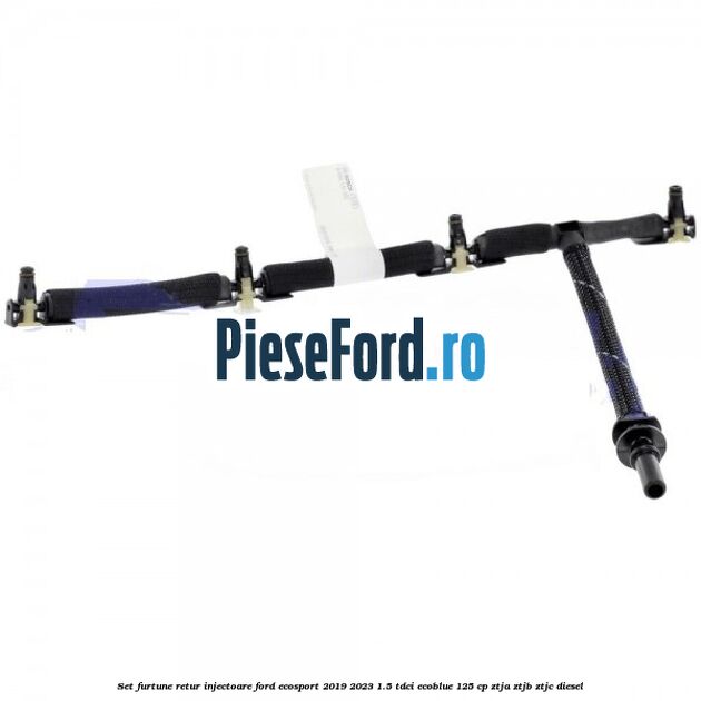 Set furtune retur injectoare Ford EcoSport 2019-2023 1.5 TDCi EcoBlue 125 cp ZTJA, ZTJB, ZTJC diesel