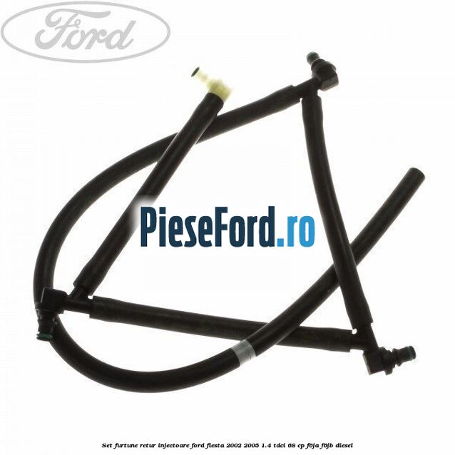 Set furtune retur injectoare Ford Fiesta 2002-2005 1.4 TDCi 68 cp