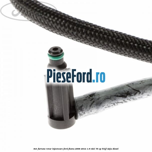 Set furtune retur injectoare Ford Fiesta 2008-2012 1.6 TDCi 75 cp HHJF, UBJA diesel
