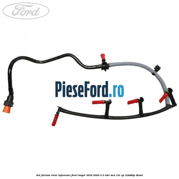 Set furtune retur injectoare Ford Ranger 2016-2020 2.2 TDCi 4x4 131 cp Set furtune retur injectoare Ford Ranger 2016-2020 2.2 TDCi 4x4 131 cp T22DD0P diesel