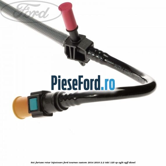 Set furtune retur injectoare Ford Tourneo Custom 2014-2018 2.2 TDCi 125 cp Set furtune retur injectoare Ford Tourneo Custom 2014-2018 2.2 TDCi 125 cp CYF4, CYFF diesel