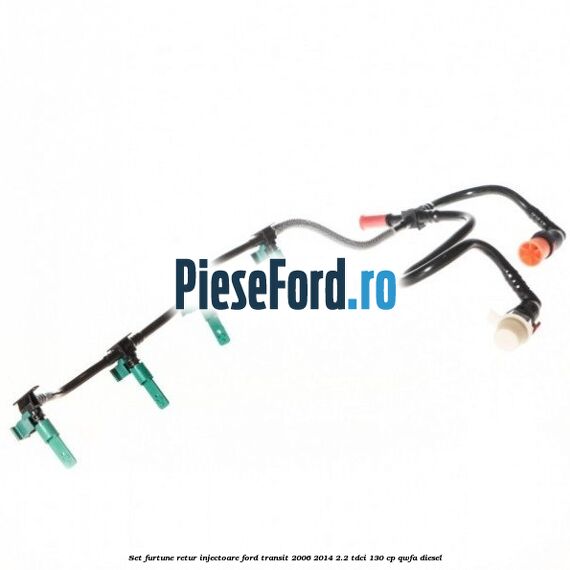 Set furtune retur injectoare Ford Transit 2006-2014 2.2 TDCi 130 cp QWFA diesel