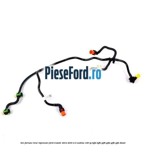Set furtune retur injectoare Ford Transit 2014-2018 2.0 EcoBlue 105 cp BJFA, BJFB, YLF6, YLFA, YLFB, YLFS diesel