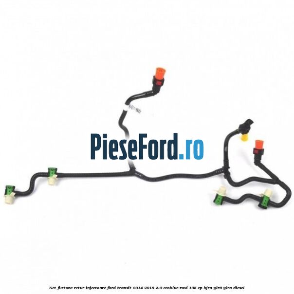 Set furtune retur injectoare Ford Transit 2014-2018 2.0 EcoBlue RWD 105 cp Set furtune retur injectoare Ford Transit 2014-2018 2.0 EcoBlue RWD 105 cp BJRA, YLR6, YLRA diesel