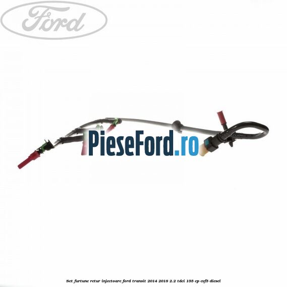 Set furtune retur injectoare Ford Transit 2014-2018 2.2 TDCi 155 cp CVF5 diesel
