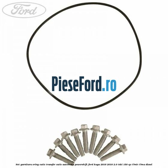 Set garnitura oring cutie transfer cutie automata PowerShift Ford Kuga 2016-2018 2.0 TDCi 150 cp Set garnitura oring cutie transfer cutie automata PowerShift Ford Kuga 2016-2018 2.0 TDCi 150 cp T7MB, T7MA diesel