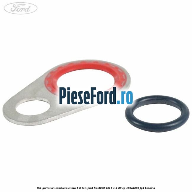 Set garnituri conducta clima 5/8 toli Ford Ka 2009-2016 1.2 69 cp 169A4000, FP4 benzina
