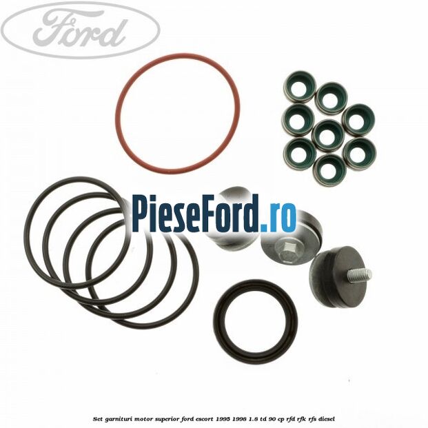 Set garnituri motor superior Ford Escort 1995-1998 1.8 TD 90 cp RFD, RFK, RFS diesel