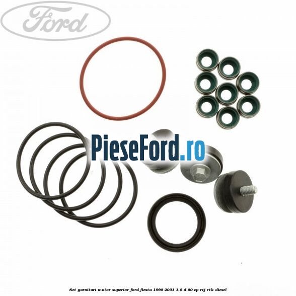 Set garnituri motor superior Ford Fiesta 1996-2001 1.8 D 60 cp Set garnituri motor superior Ford Fiesta 1996-2001 1.8 D 60 cp RTJ, RTK diesel