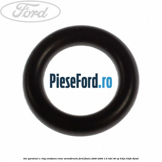 Set garnituri o ring conducta retur servodirectie Ford Fiesta 2005-2008 1.6 TDCi 90 cp HHJA, HHJB diesel