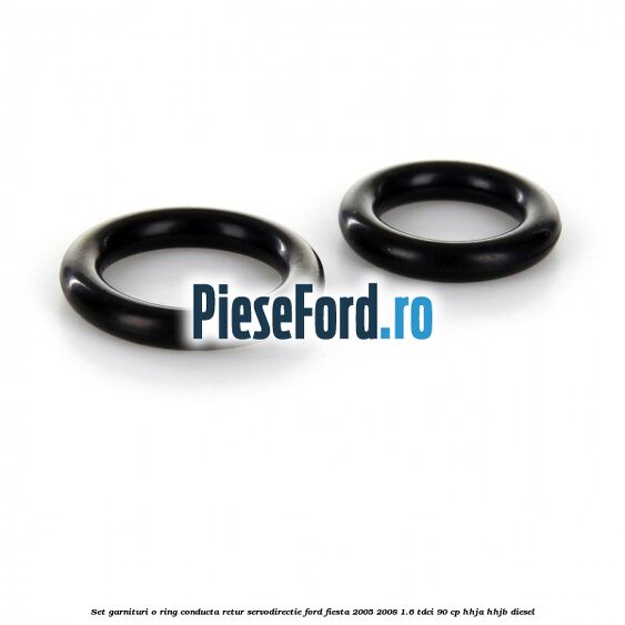 Set garnituri o ring conducta retur servodirectie Ford Fiesta 2005-2008 1.6 TDCi 90 cp HHJA, HHJB diesel