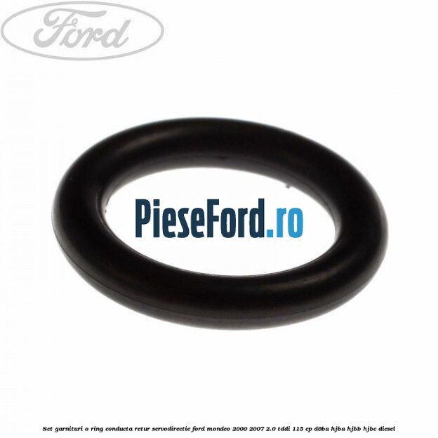 Set garnituri o ring conducta retur servodirectie Ford Mondeo 2000-2007 2.0 TDDI 115 cp D6BA, HJBA, HJBB, HJBC diesel