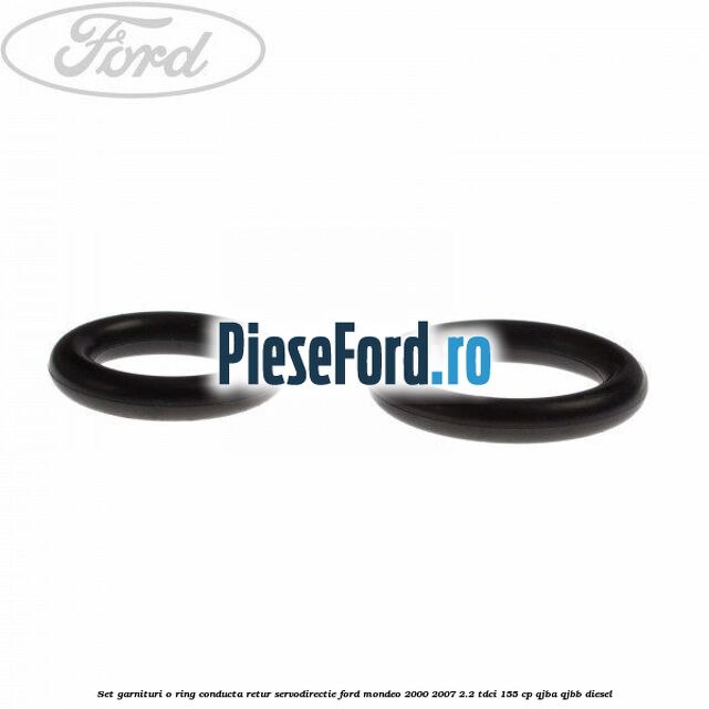 Set garnituri o ring conducta retur servodirectie Ford Mondeo 2000-2007 2.2 TDCi 155 cp QJBA, QJBB diesel