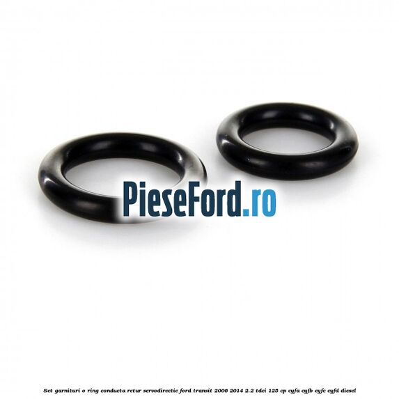 Set garnituri o ring conducta retur servodirectie Ford Transit 2006-2014 2.2 TDCi 125 cp CYFA, CYFB, CYFC, CYFD diesel