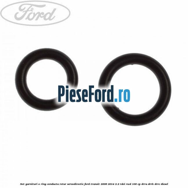 Set garnituri o ring conducta retur servodirectie Ford Transit 2006-2014 2.2 TDCi RWD 100 cp