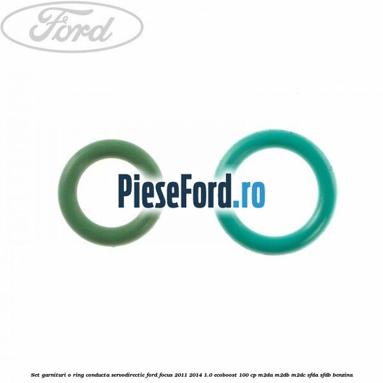 Set garnituri o ring conducta servodirectie Ford Focus 2011-2014 1.0 EcoBoost 100 cp M2DA, M2DB, M2DC, SFDA, SFDB benzina