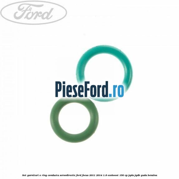 Set garnituri o ring conducta servodirectie Ford Focus 2011-2014 1.6 EcoBoost 150 cp JQDA, JQDB, YUDA benzina