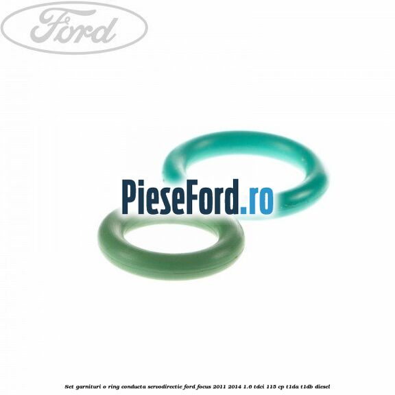 Set garnituri o ring conducta servodirectie Ford Focus 2011-2014 1.6 TDCi 115 cp T1DA, T1DB diesel