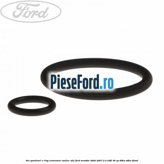 Set garnituri o ring termostat racitor ulei Ford Mondeo 2000-2007 2.0 TDDI 90 cp D5BA, SDBA diesel