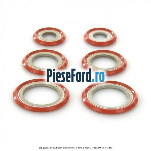 Set garnituri radiator clima 5/8 toli Ford B-Max 1.4 LPG 90 cp RTJC LPG