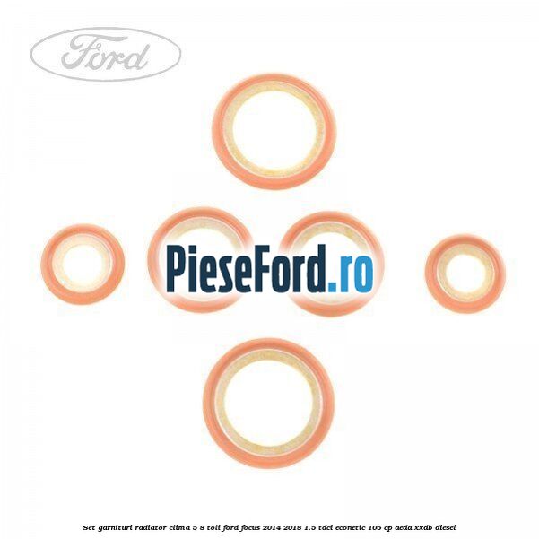 Set garnituri radiator clima 5/8 toli Ford Focus 2014-2018 1.5 TDCi ECOnetic 105 cp Set garnituri radiator clima 5/8 toli Ford Focus 2014-2018 1.5 TDCi ECOnetic 105 cp AEDA, XXDB diesel