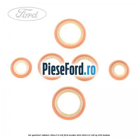 Set garnituri radiator clima 5/8 toli Ford Mondeo 2014-2018 2.5 149 cp S7CB benzina