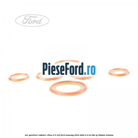 Set garnituri radiator clima 5/8 toli Ford Mustang 2018-2022 5.0 V8 450 cp 50SDEM benzina