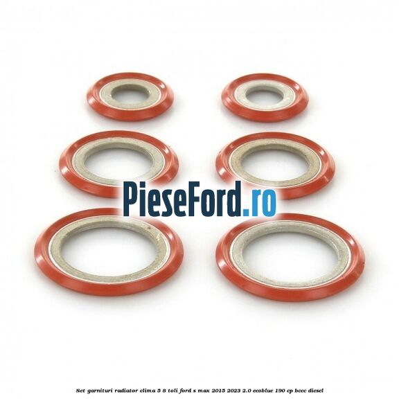 Set garnituri radiator clima 5/8 toli Ford S-Max 2015-2023 2.0 EcoBlue 190 cp BCCC diesel