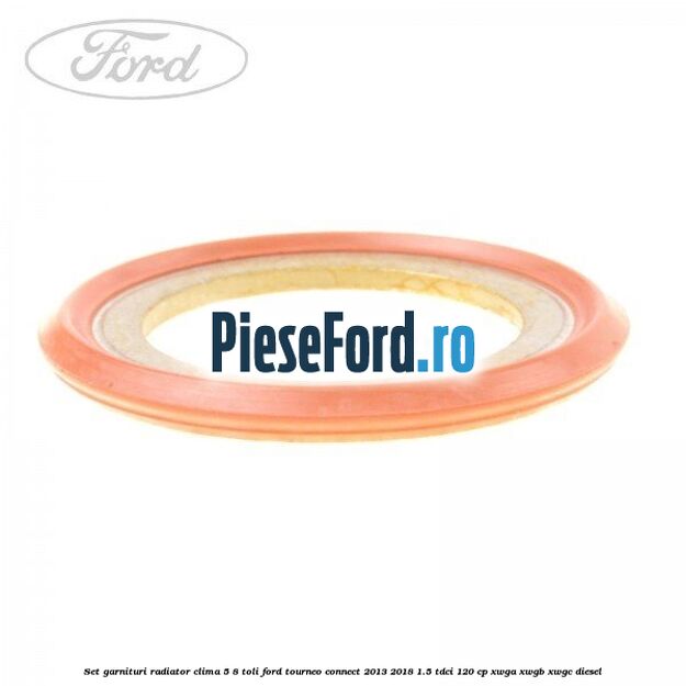 Set garnituri radiator clima 5/8 toli Ford Tourneo Connect 2013-2018 1.5 TDCi 120 cp XWGA, XWGB, XWGC diesel