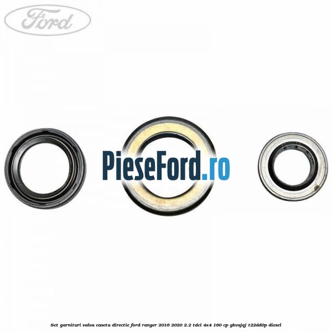 Set garnituri valva caseta directie Ford Ranger 2016-2020 2.2 TDCi 4x4 160 cp GBVAJQJ, T22DD0P diesel