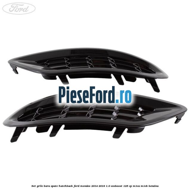 Set grile bara spate hatchback Ford Mondeo 2014-2018 1.0 EcoBoost 125 cp Set grile bara spate hatchback Ford Mondeo 2014-2018 1.0 EcoBoost 125 cp M1CA, M1CB benzina