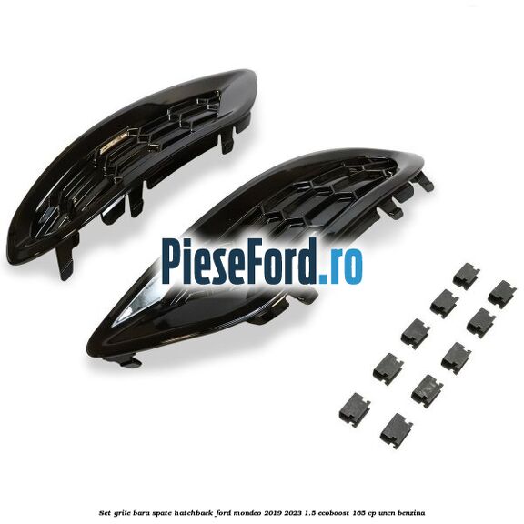 Set grile bara spate hatchback Ford Mondeo 2019-2023 1.5 EcoBoost 165 cp UNCN benzina