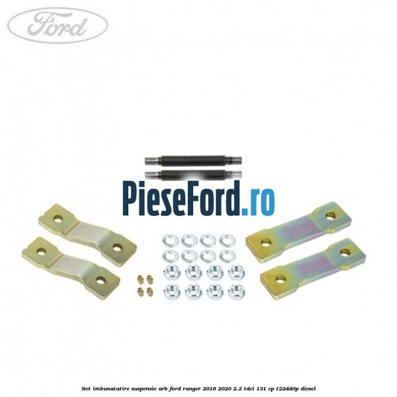 Set imbunatatire suspensie ARB Ford Ranger 2016-2020 2.2 TDCi 131 cp T22DD0P diesel