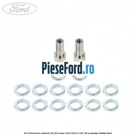 Set imbunatatire suspensie ARB Ford Ranger 2016-2020 2.2 TDCi 160 cp GBVAJQJ, T22DD0P diesel