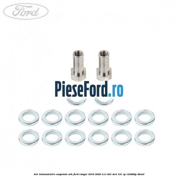 Set imbunatatire suspensie ARB Ford Ranger 2016-2020 2.2 TDCi 4x4 131 cp T22DD0P diesel