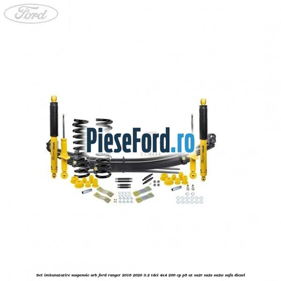 Set imbunatatire suspensie ARB Ford Ranger 2016-2020 3.2 TDCi 4x4 200 cp P5-AT, SA2R, SA2S, SA2W, SAFA diesel