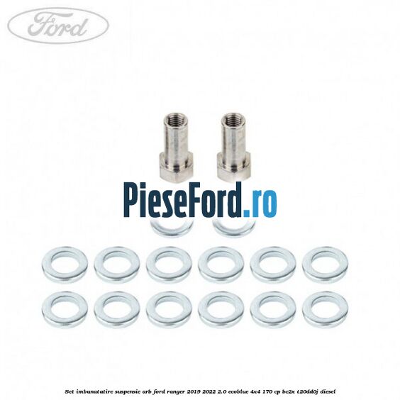 Set imbunatatire suspensie ARB Ford Ranger 2019-2022 2.0 EcoBlue 4x4 170 cp BC2X, T20DD0J diesel