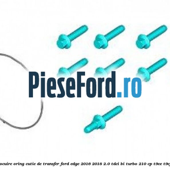 Set inlocuire oring cutie de transfer Ford Edge 2016-2018 2.0 TDCi Bi-Turbo 210 cp T9CE, T9CF diesel